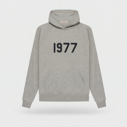 1977 Essentials Hoodie – Dark Oatmeal
