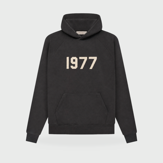 1977 Essentials Hoodie – Iron