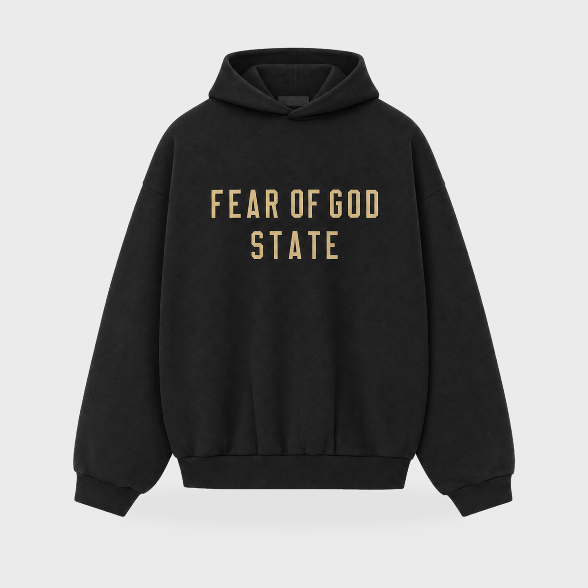 FW24 Essentials Hoodie State – Black