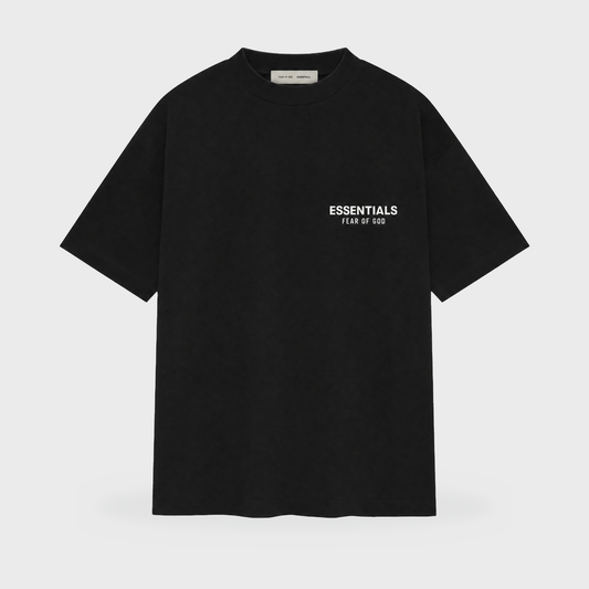 AS25 Essentials T-Shirt – Jet Black