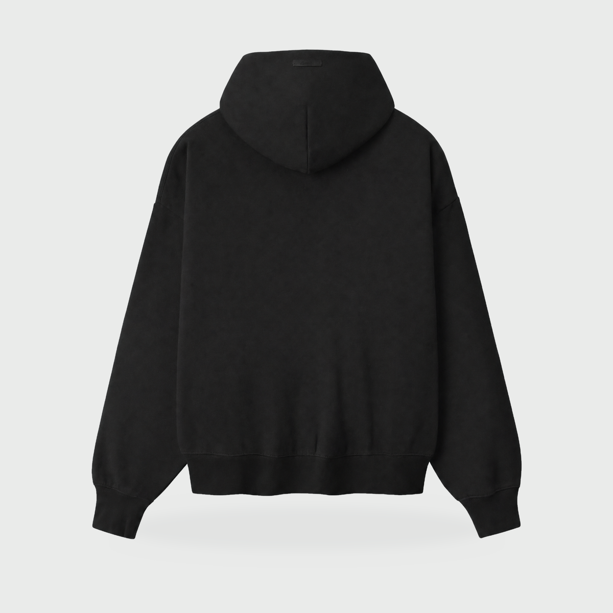 SS26 Essentials Hoodie – Vintage Black