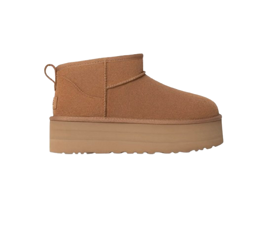 Botte Classic Ultra Mini à plateforme  Marron