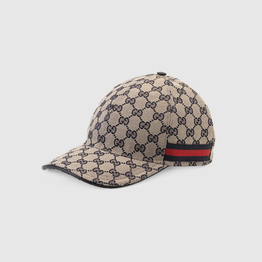 CASQUETTE EN TOILE ORIGINAL GG AVEC BANDE WEB