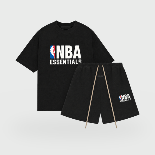 Essentials x NBA Summer Set – Black