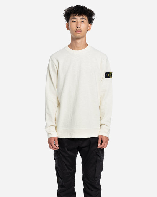 Sweatshirt Ras-Du-Cou Ivoire