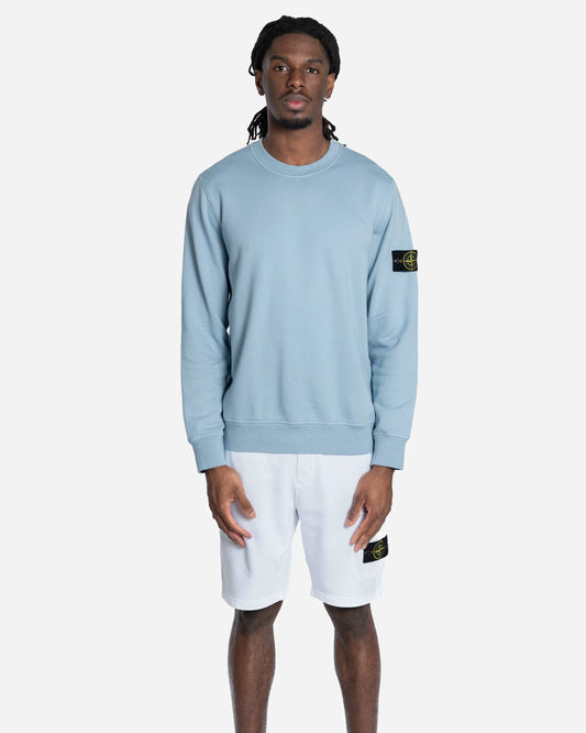 Sweatshirt Ras-du-Cou Bleu Poussière