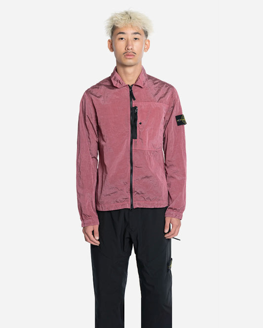 Surchemise Zippée en Nylon Geranium