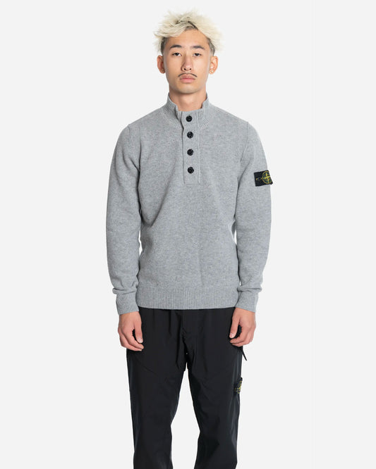 Pull à Glissière Courte Grey Melange