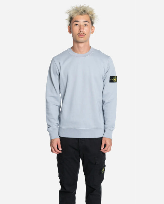 Sweat-Shirt Ras-du-Cou avec Manches Ash Grey