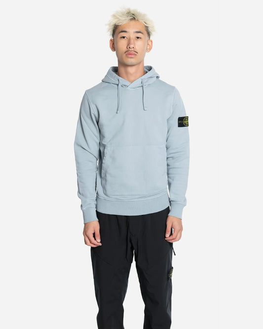 Sweat-Shirt à Capuche en Molleton Ash Grey
