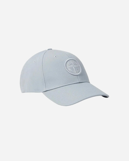 Casquette de Baseball en Coton avec Logo Compass Ash Grey