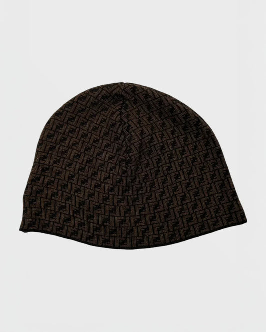 fendi bonnet - Marron