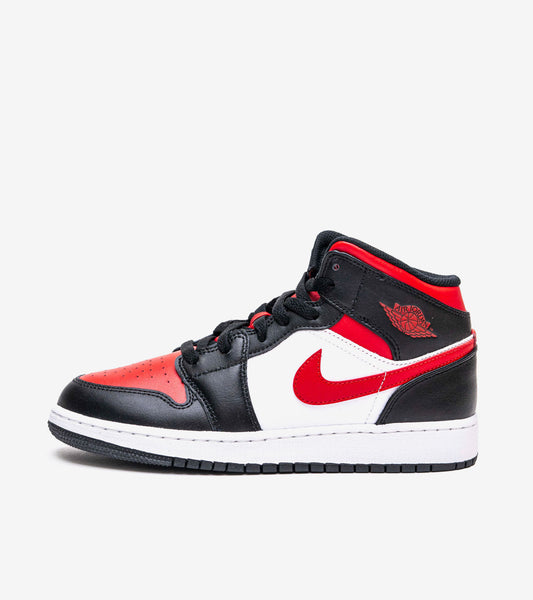 Air Jordan 1 Mid Gym Red Black White